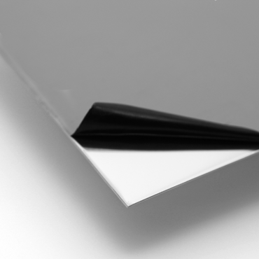 Alu plaat/band poedercoat EN AW-5005 H44 1zijde folie 80Mu