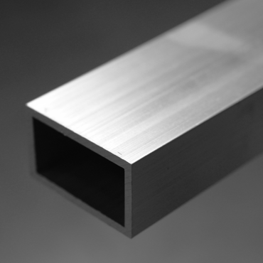 Aluminium EN AW-6060 T66 tube rectangulaire