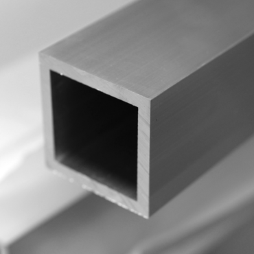 Aluminium EN AW-6060 T66 tube carré