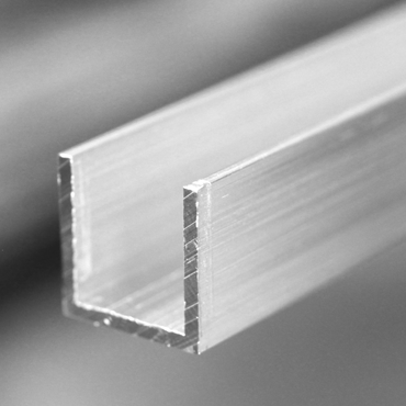 Aluminium EN AW-6060 T66 U-profiel