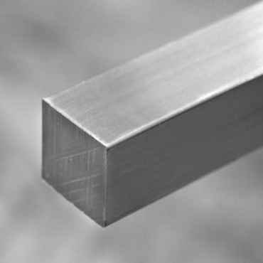 Aluminium EN AW-6082 T6 carré pressée