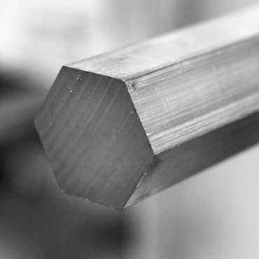 Aluminium EN AW-2011 T8 zeskant nagetrokken h11 Pb max 0,6